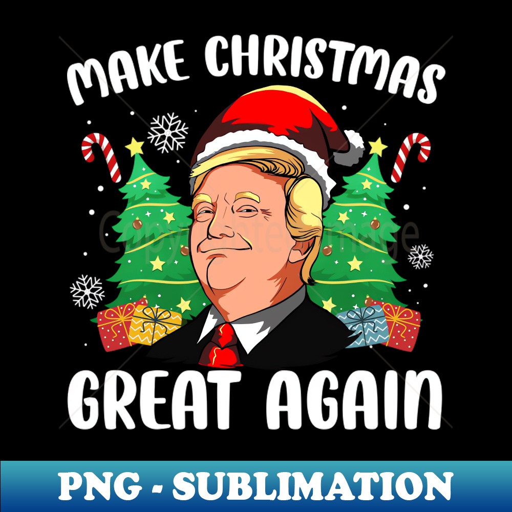 EE-20231117-9021_Make Christmas Great Again Funny Trump Ugly Christmas Sweaters T-Shirt 9572.jpg