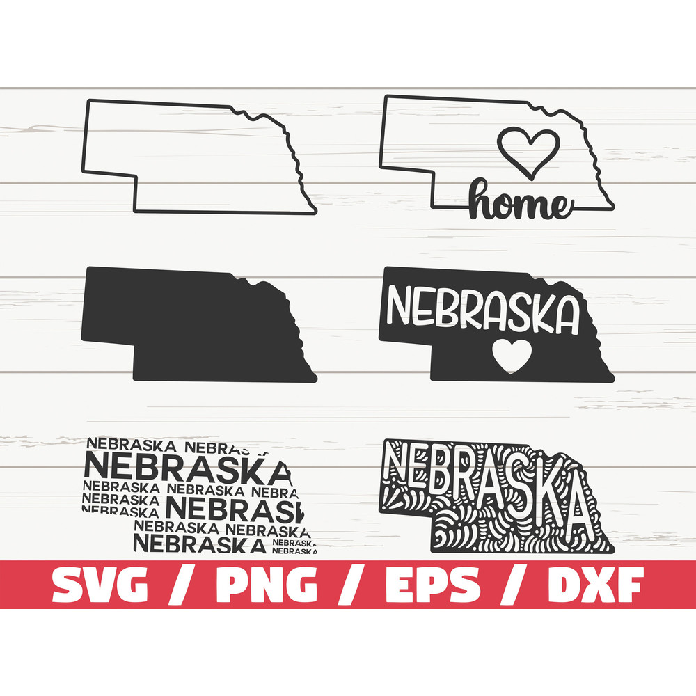 Nebraska State SVG  Cut File  Cricut  Clip art  Commercial use  Silhouette  Nebraska SVG  Nebraska Home Svg  NE Svg.jpg