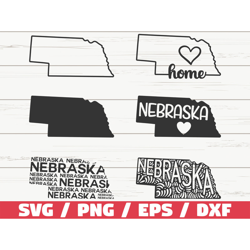 Nebraska State SVG  Cut File  Cricut  Clip art  Commercial use  Silhouette  Nebraska SVG  Nebraska Home Svg  NE Svg.jpg