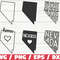 Nevada State SVG Cut File Cricut Clip art Commercial use Silhouette Nevada SVG Nevada Home Svg Nevada Outline NV Svg.jpg