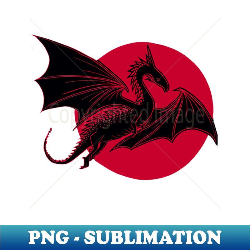 EW-20231117-4164_Dragon and Moon Red and Black Linocut 1020.jpg