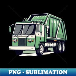 trash truck 2 - professional sublimation digital download - vibrant and eye-catching typography