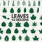 Paper Leaves SVG Leaf Templates Cut Files for Cricut Silhouette Clipart Vector.jpg
