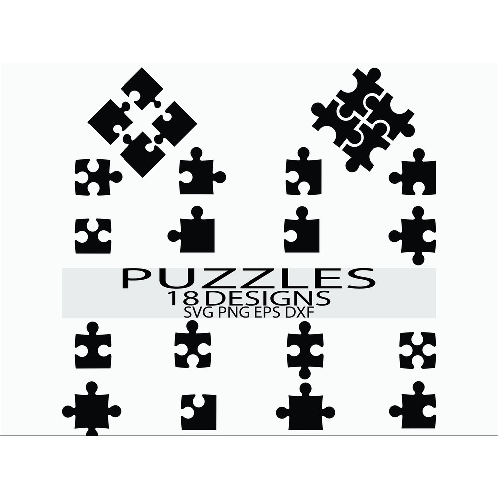 Puzzle svg  puzzle piece svg  clipart  dxf  png  image  decal  stencil  silhouette  cut file  cricut file  iron on  vector.jpg