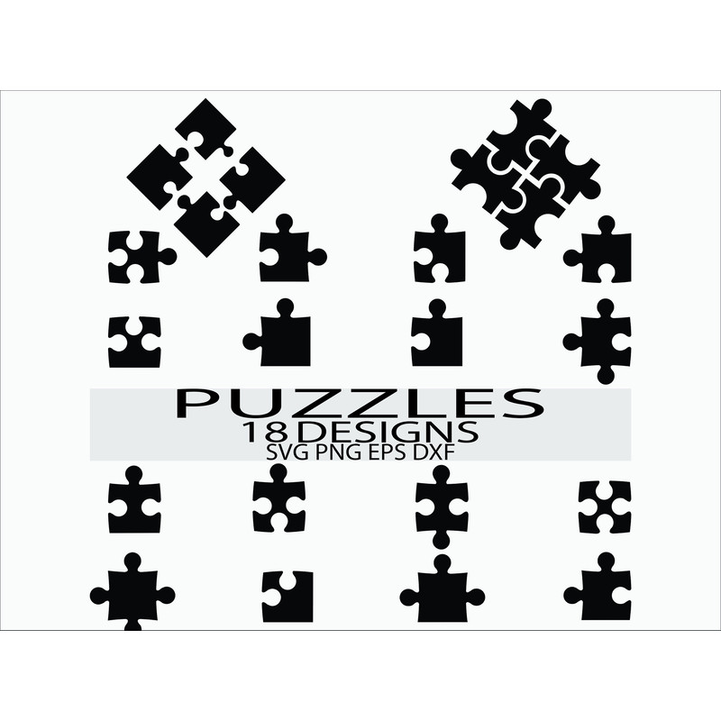 Puzzle svg  puzzle piece svg  clipart  dxf  png  image  decal  stencil  silhouette  cut file  cricut file  iron on  vector.jpg