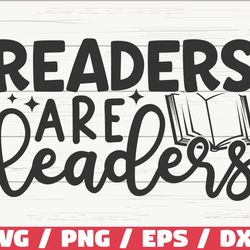 readers are leaders svg, cut file, cricut, clip art