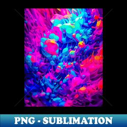 psychedelic art - PNG Transparent Sublimation Design - Instantly Transform Your Sublimation Projects