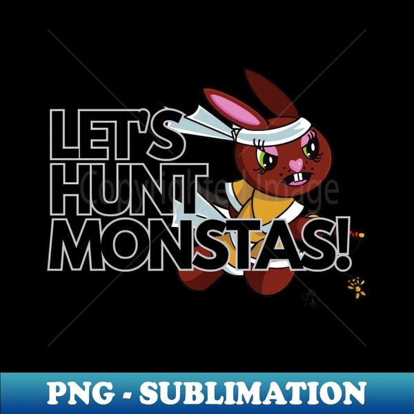Lets Hunt Monsters - Rabbit Samurai - High-Resolution PNG Su - Inspire ...