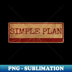 aliska text red gold retro simple plan - creative sublimation png download - bring your designs to life