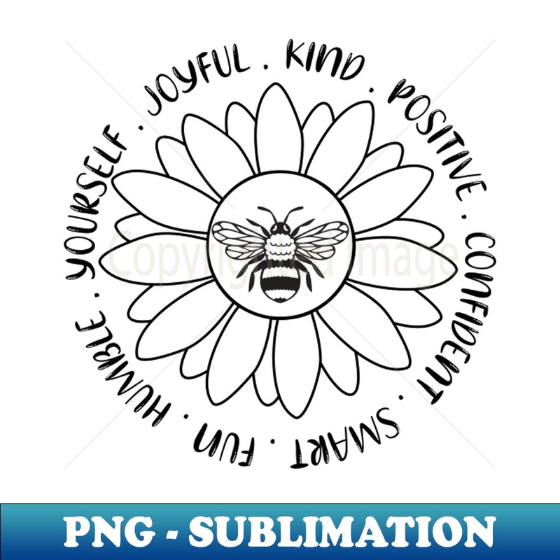 KY-20231117-1488_Bee Kind Stay Positive Be Yourself Funny Bee Lover Shirt 4588.jpg