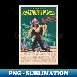 forbidden planet - unique sublimation png download - revolutionize your designs