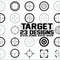 Target SVG Bullseye SVG Shooting Target SVG Clipart Cut Files Silhouette Cricut Vector.jpg
