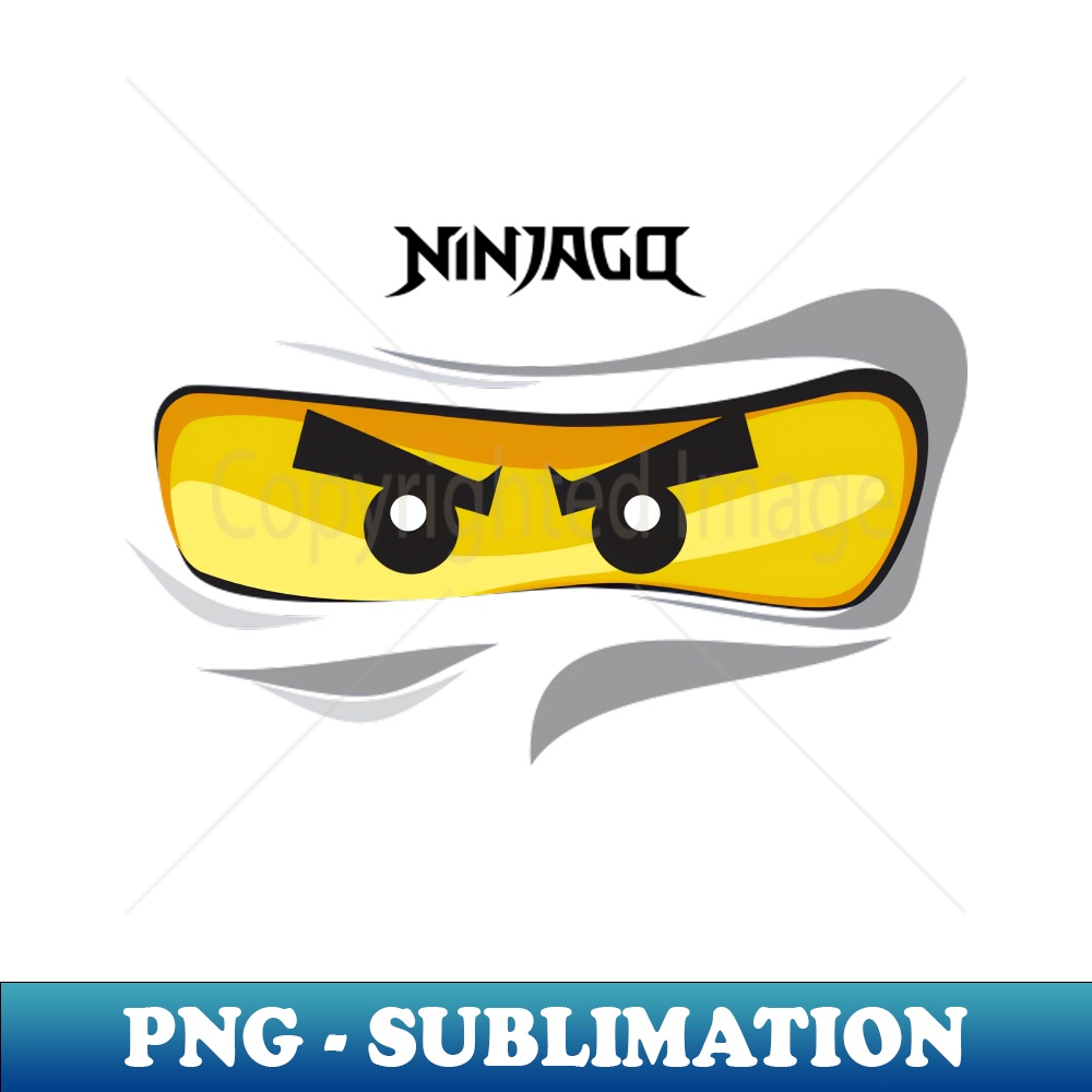 MF-20231117-10206_Ninjago Eyes WHITE Ninja ZANE FanArt FanMade T-Shirt 6920.jpg