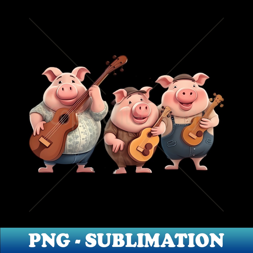 MF-20231117-14435_Three Cute Cartoon Pigs In A Band 4563.jpg