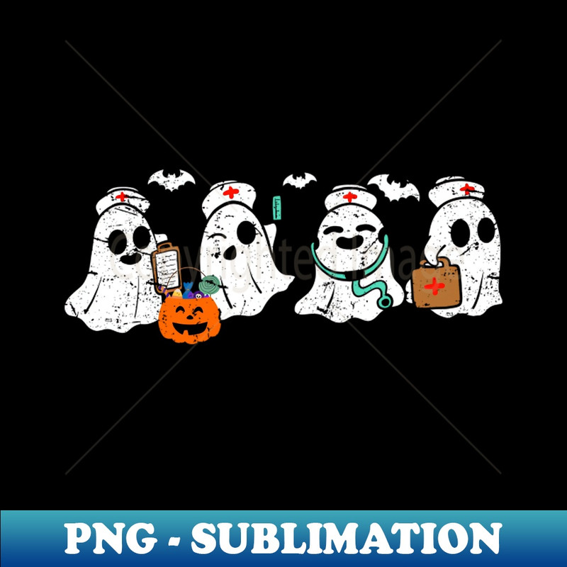 MF-20231117-5529_Ghost Nurses Halloween Crew Funny Costume Scrub Top Women 5446.jpg