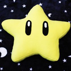 Super Mario Star cushion