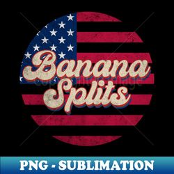 Vintage Banana Proud Name Personalized American Flag - Aesthetic Sublimation Digital File - Instantly Transform Your Sublimation Projects