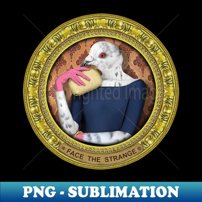 OH-20231117-10574_Orange Pigeon Lady in Vintage Frame 4337.jpg