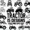 Tractor svg farming svg construction svg vehicle farm svg silhouette decal stencil clipart cut file iron on cricut file vector.jpg