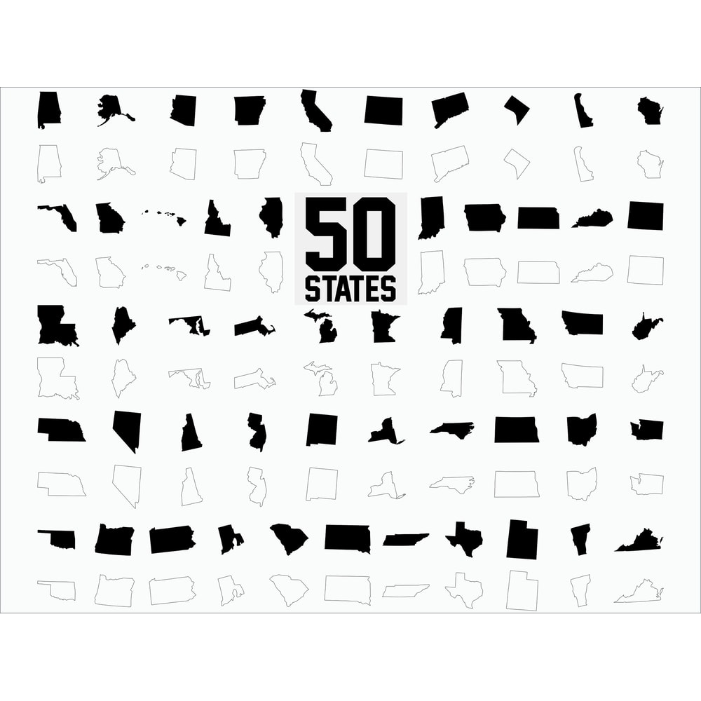 United States svg states vector All states svg states clipart United States svg 50 states clip art 50 states cut 50 states svg file.jpg