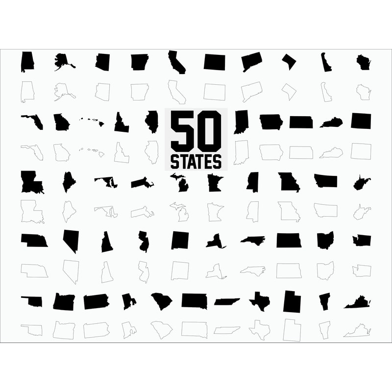 United States svg states vector All states svg states clipart United States svg 50 states clip art 50 states cut 50 states svg file.jpg