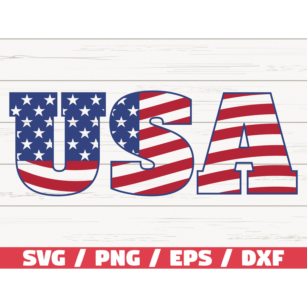 USA SVG Cut File Clip art Commercial use Instant Download Silhouette 4th of July SVG Independence Day Americac Svg.jpg