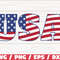 USA SVG Cut File Clip art Commercial use Instant Download Silhouette 4th of July SVG Independence Day Americac Svg.jpg