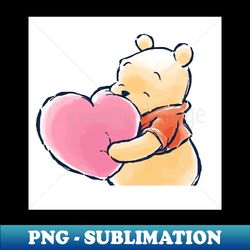 winnie the pooh - decorative sublimation png file - stunning sublimation graphics