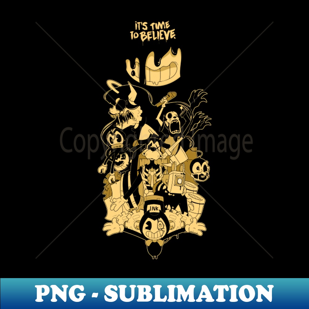 QY-20231117-11078_Playera Bendy And Ink Machine Bendi Boris Lawrence Alice 6560.jpg