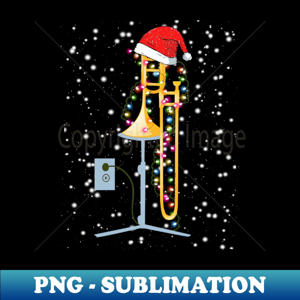 QY-20231117-2811_Christmas Trombone Santa Hat Snow 1193.jpg