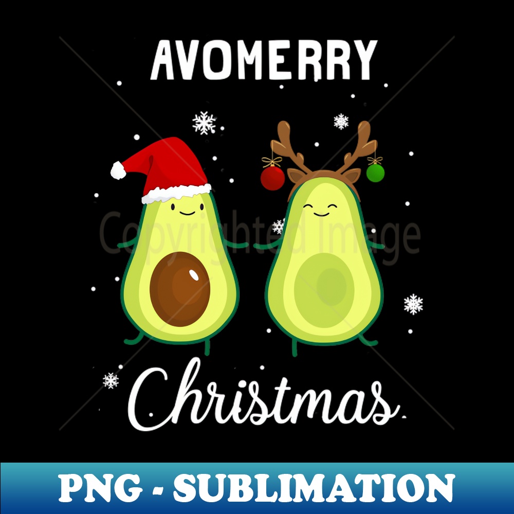 RO-20231117-3365_Cute Avocado Xmas Gift Idea - Funny Avo Merry Christmas 5736.jpg