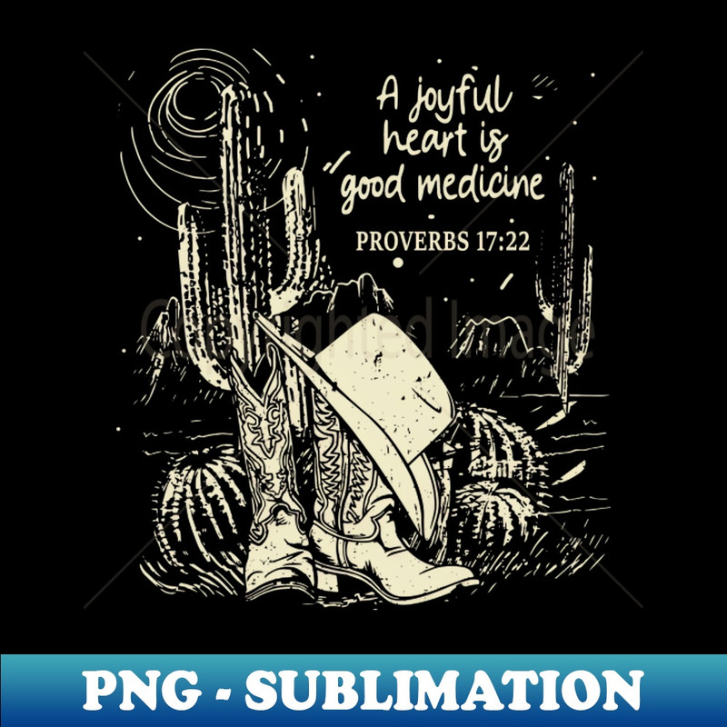 SA-20231117-151_A joyful heart is good medicine Funny Lyrics Music Cowboy 4994.jpg