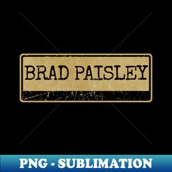 aliska text black retro - brad paisley - retro png sublimation digital download - spice up your sublimation projects