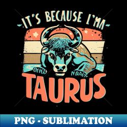 taurus horoscope oasis zodiac sunshine escape - exclusive png sublimation download - add a festive touch to every day