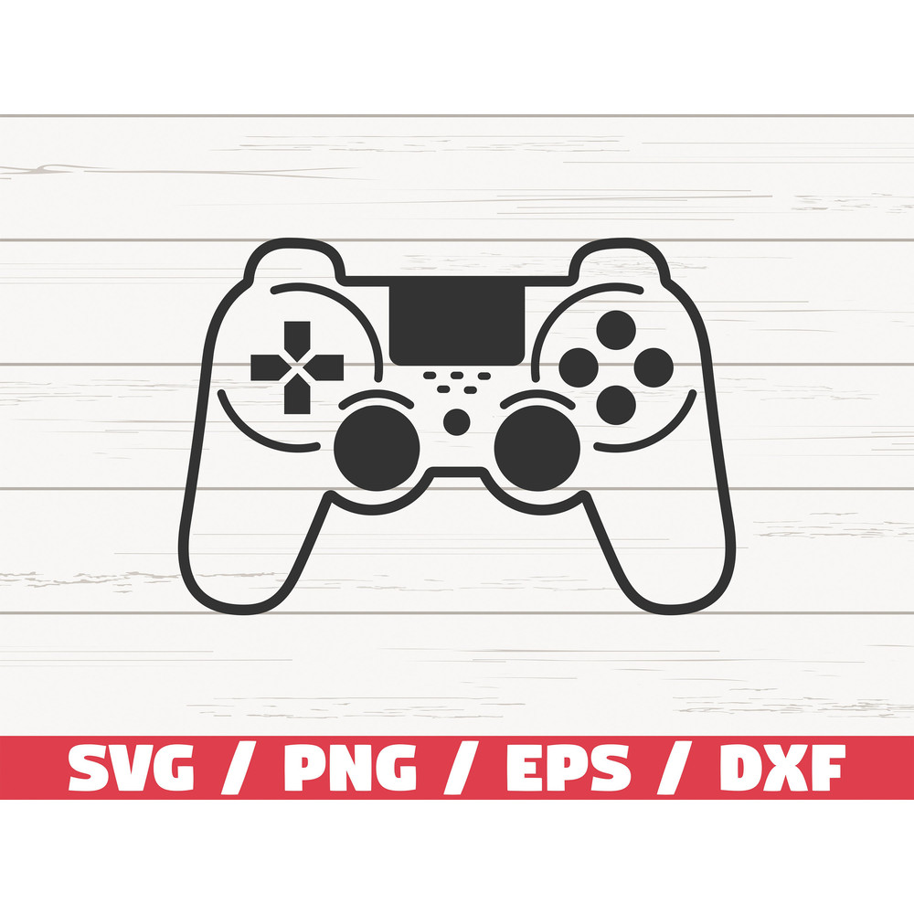 Video Game Controller SVG  Gamer SVG  Gaming Controller SVG  Cut File  Cricut  Commercial use  Silhouette.jpg