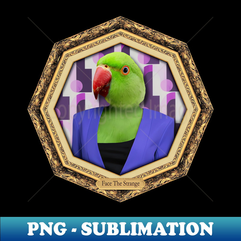 UH-20231117-5886_Green Parakeet Woman in Vintage Frame 1639.jpg