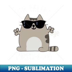 im feline purr-ty good cute cat pun - stylish sublimation digital download - unleash your creativity