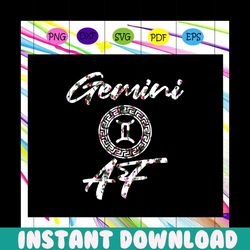 gemini af svg, gemini girl svg, gemini for girls svg, gemini for her svg, girl gemini svg, gemini svg, gemini zodiac svg