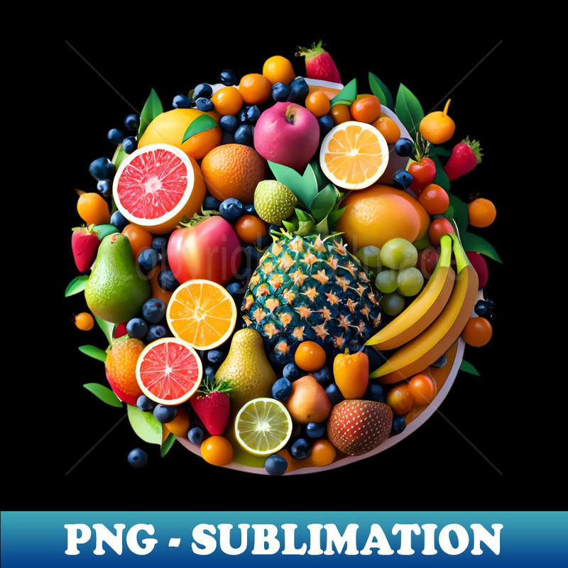 WC-20231117-5221_Fresh Fruit Fiesta Colorful Circular Spread Poster - 3D Render Delight 5338.jpg