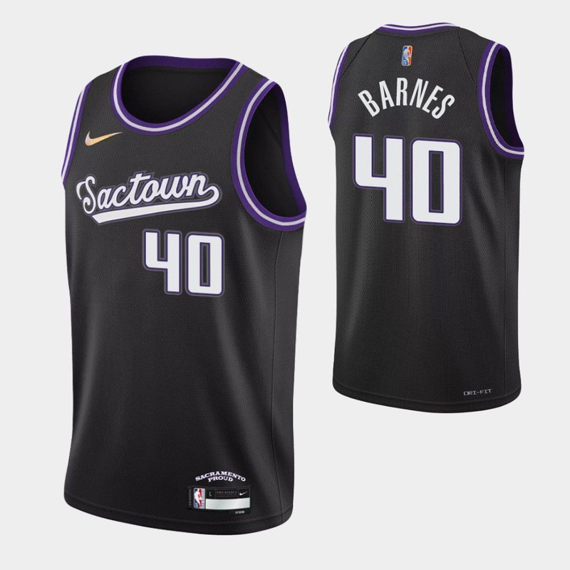 Sacramento Kings Harrison Barnes 75th Anniversary City Black Jersey.jpg