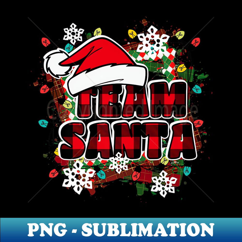 XF-20231117-11759_Red Buffalo Plaid Team Santa Family Matching Christmas gift 8563.jpg