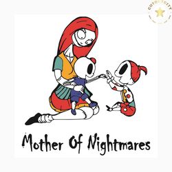 mother of nightmare before christmas svg, christmas svg, mother of nightmare , mother skeleton svg, baby skeleton svg, n