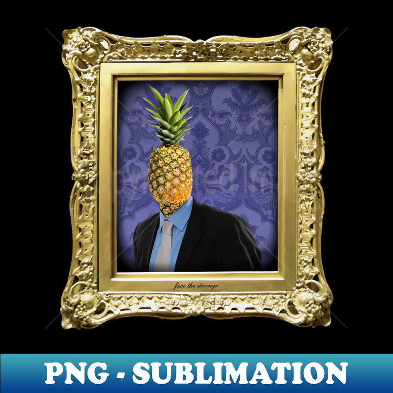 XS-20231117-10978_Pineapple Man in Vintage Frame 2597.jpg