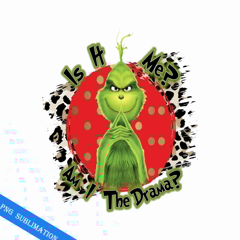 GR07082386-The drama grinch christmas png.png