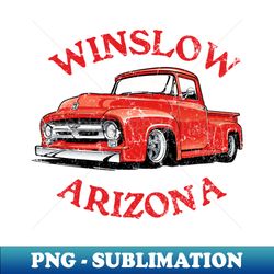 winslow arizona - exclusive png sublimation download - capture imagination with every detail