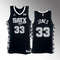 San Antonio Spurs Tre Jones 2022-23 Black Statement Edition Jersey.jpg
