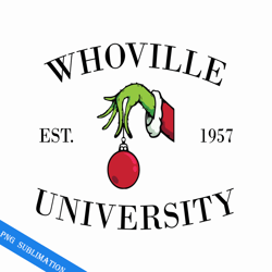 whoville university grinch christmas png