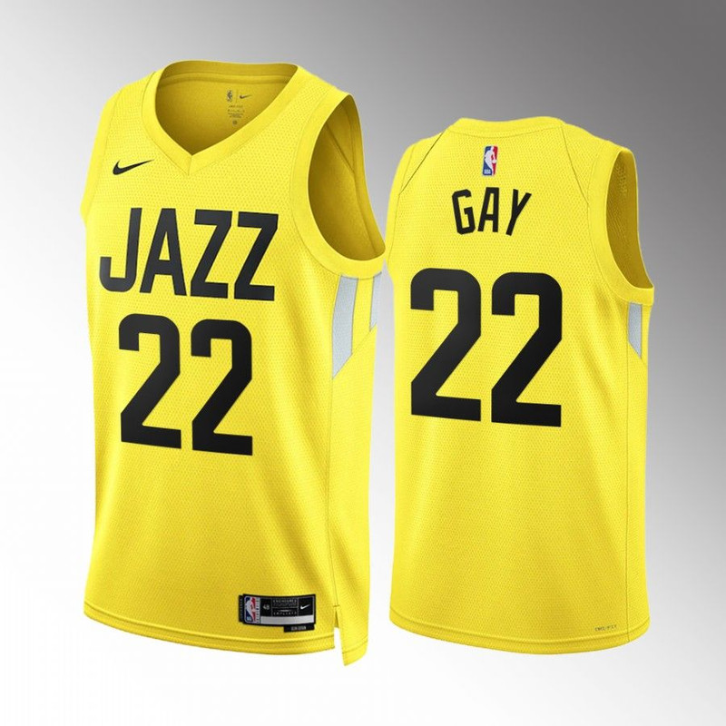 Utah Jazz Rudy Gay 2022-23 Gold Jersey.jpg