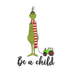 Grinch child png, Be a child sublimation, painting child, ets, chicken and egg png, Logo Christmas Svg, Instant download