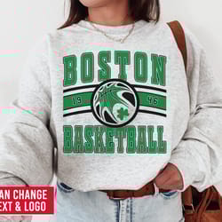 boston celtic, vintage boston celtic sweatshirt t-shirt, celtics sweater, celtics t-shirt, vintage basketball fan shirt,